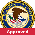 Department of Justice Approved