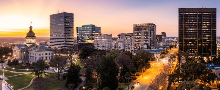 South carolina skyline